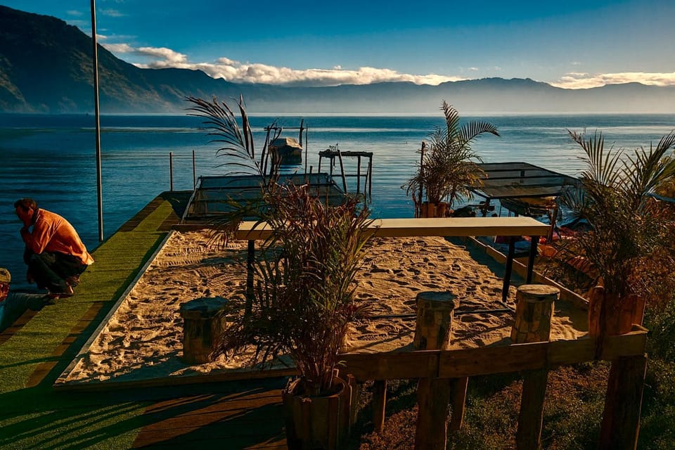 Natural landscape, Lake view, Mountain view, Sunrise