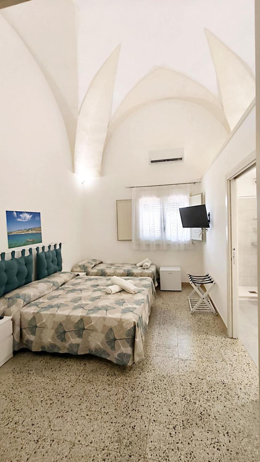 Bed, TV and multimedia, Photo of the whole room, Bedroom, air conditioner