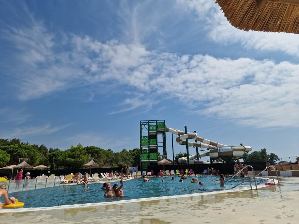 Aqua park, Swimming pool, sunbed