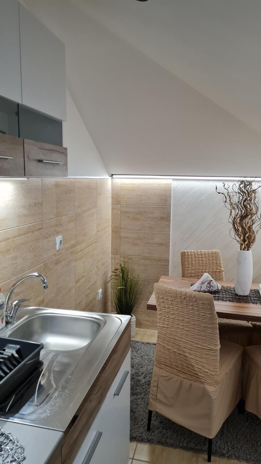 Kitchen or kitchenette, Dining area