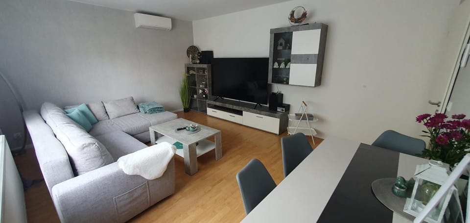 TV and multimedia, Living room, Seating area, Evening entertainment, air conditioner