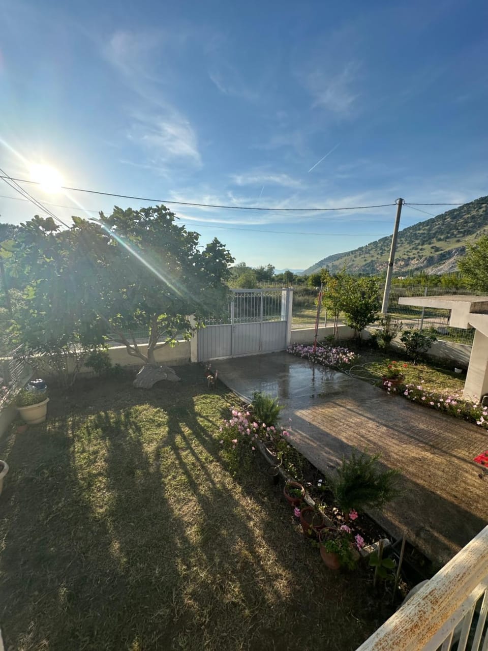 Spring, Day, Natural landscape, Garden, Garden view, Mountain view
