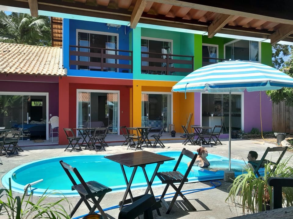 Property building, Pool view, Swimming pool