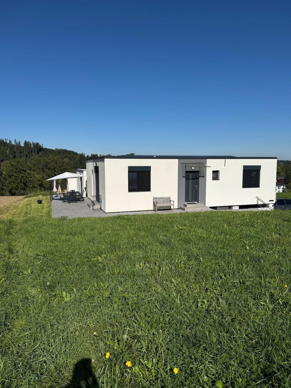 Property building, Natural landscape, Garden view
