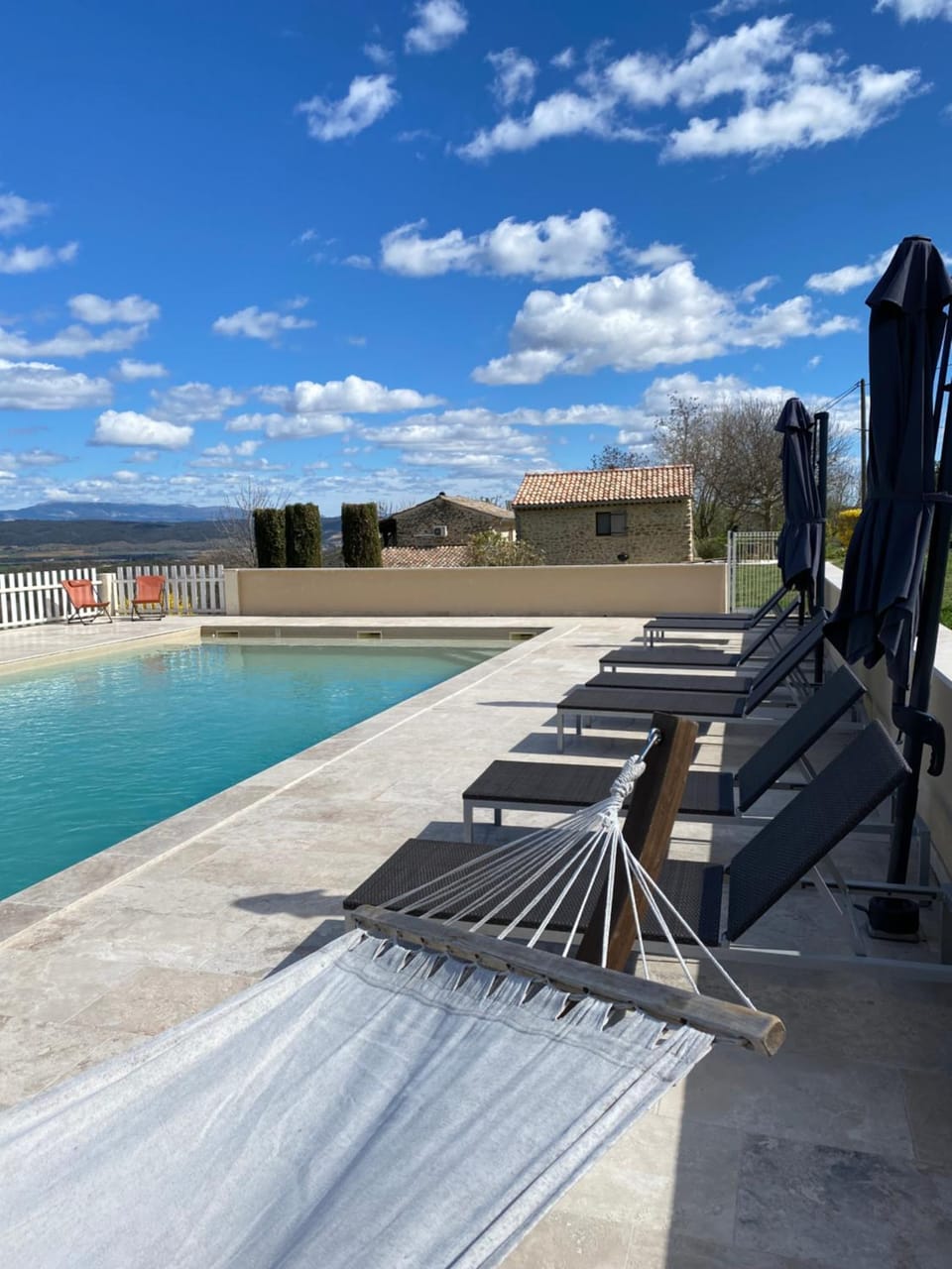 Day, Natural landscape, Mountain view, Swimming pool, Swimming pool, sunbed