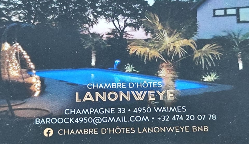 Lanonweye Bed and Breakfast in Wallonia, Belgium