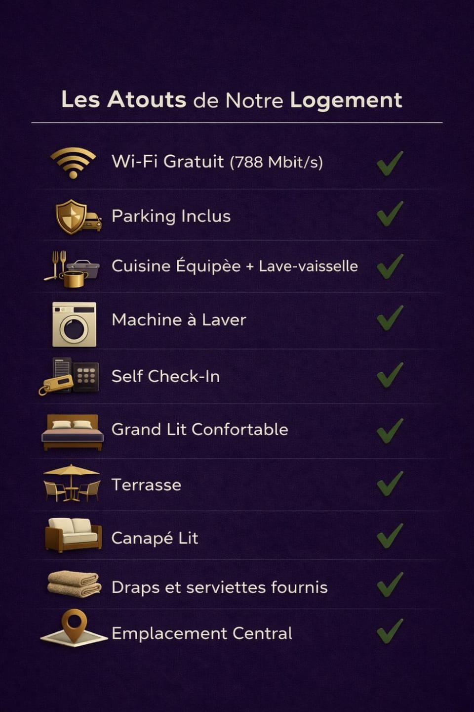 Property building, Text overlay