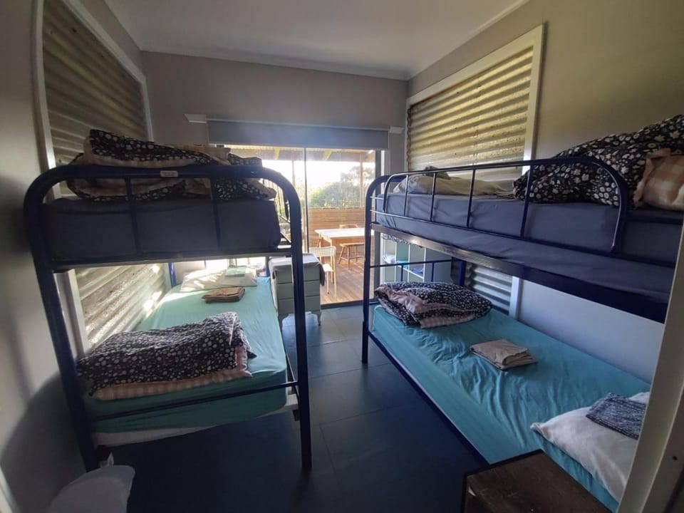 Photo of the whole room, bunk bed
