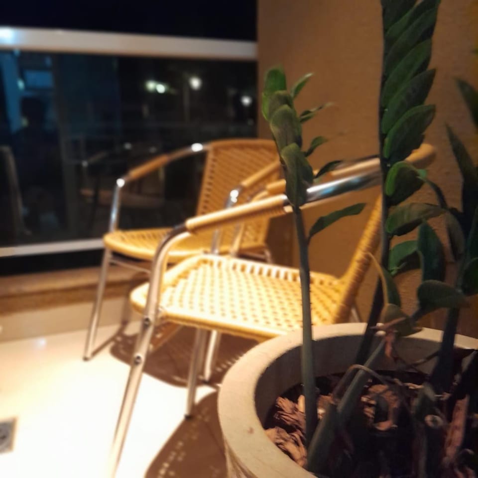 Night, Balcony/Terrace, Seating area