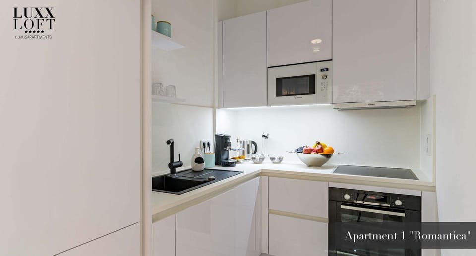 Kitchen or kitchenette, stove, kitchen