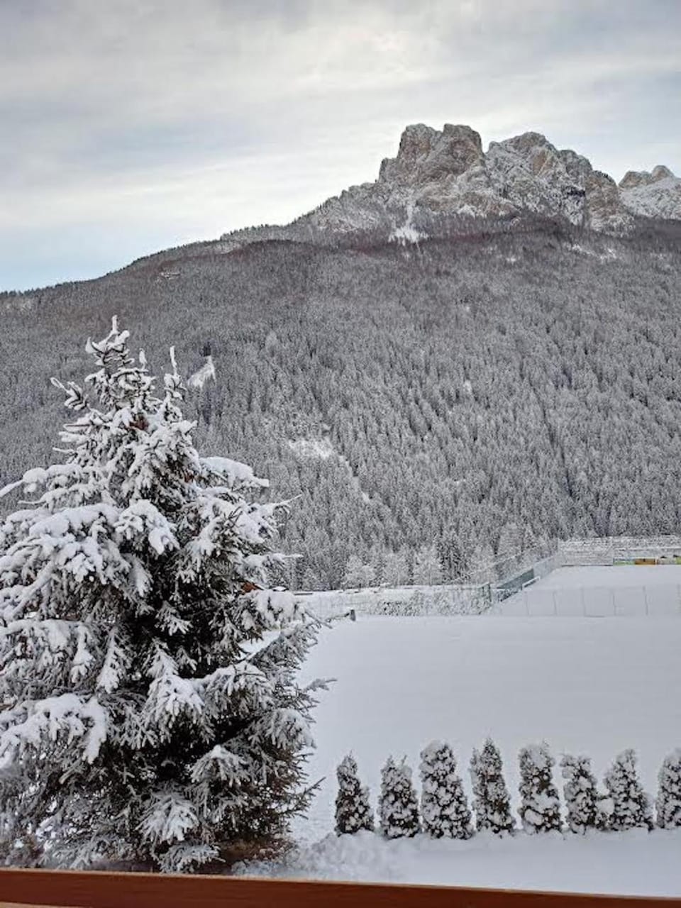 Natural landscape, Winter, Mountain view