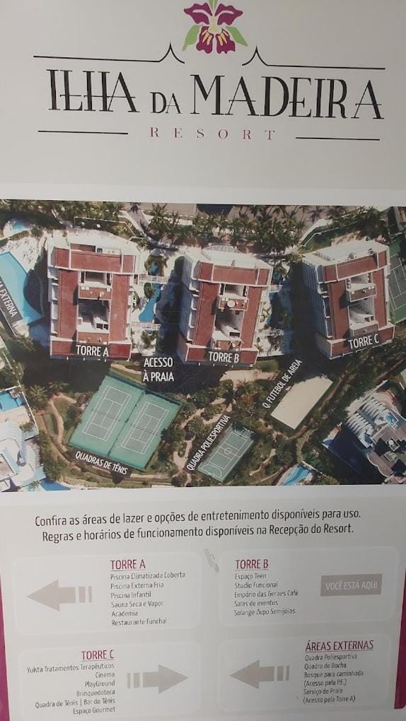 Ilha da Madeira Resort Riviera de São Lourenço SP Apartment in Bertioga