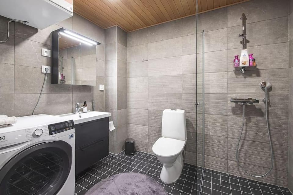 Shower, Toilet, Bathroom, washing machine