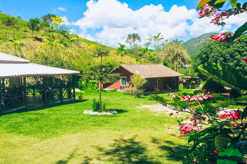 Property building, Restaurant/places to eat, Day, Natural landscape, Garden, Garden view, Mountain view