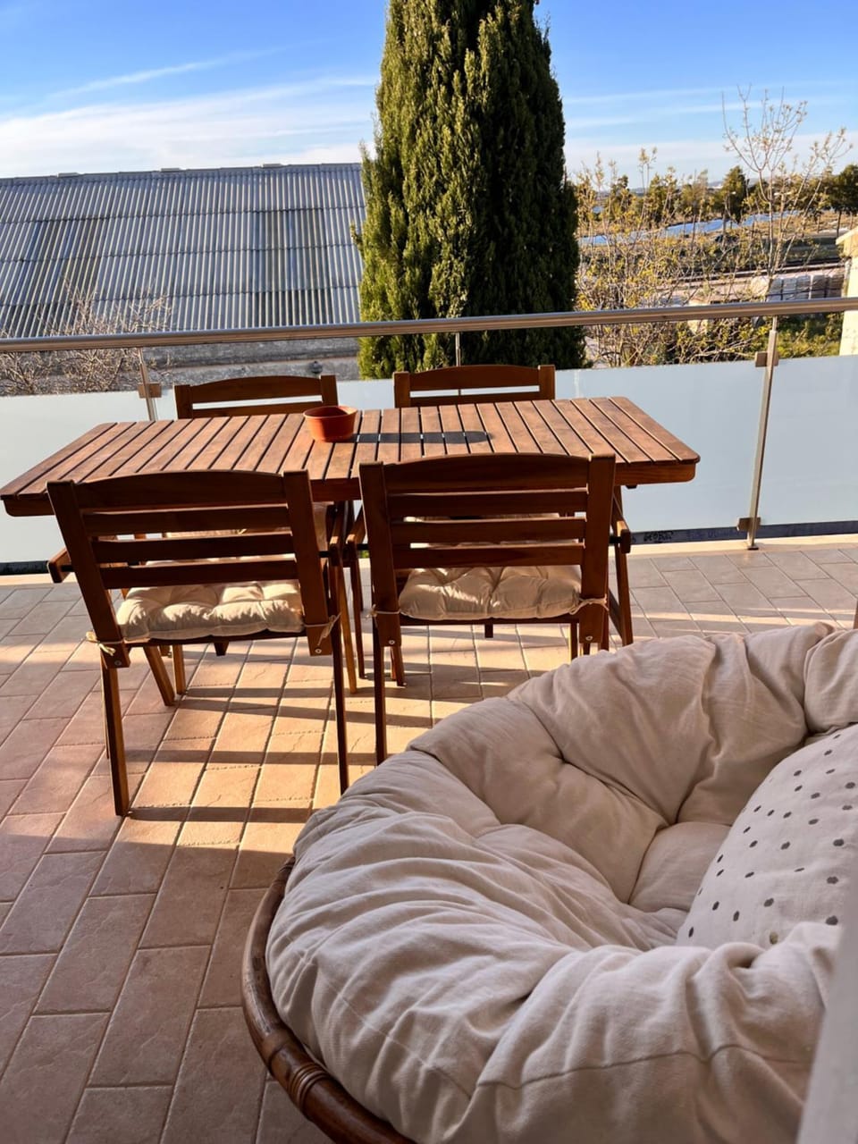 Natural landscape, View (from property/room), Balcony/Terrace, Dining area