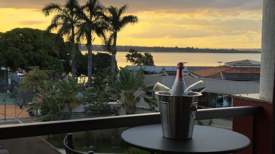 Natural landscape, Balcony/Terrace, Lake view