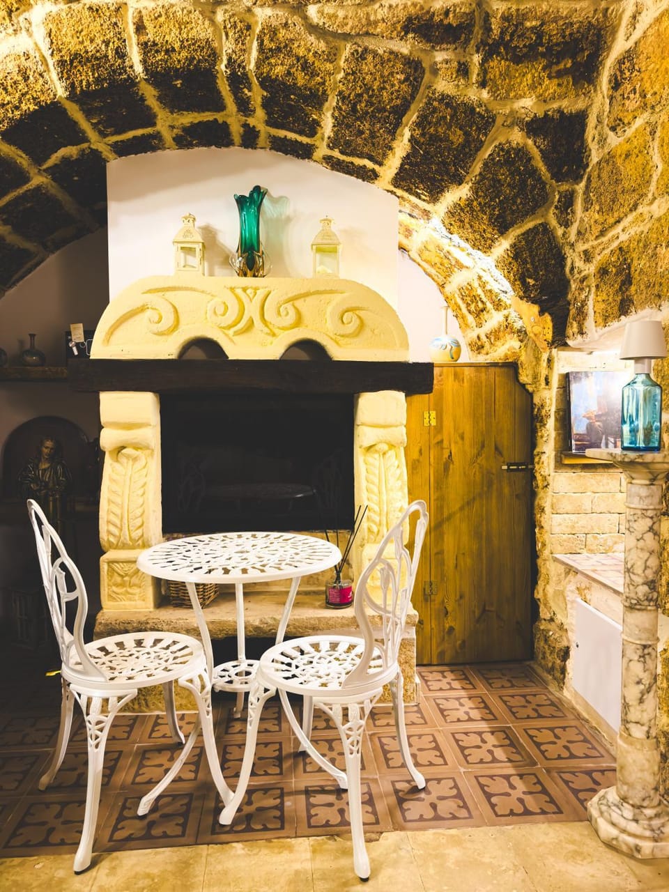 fireplace