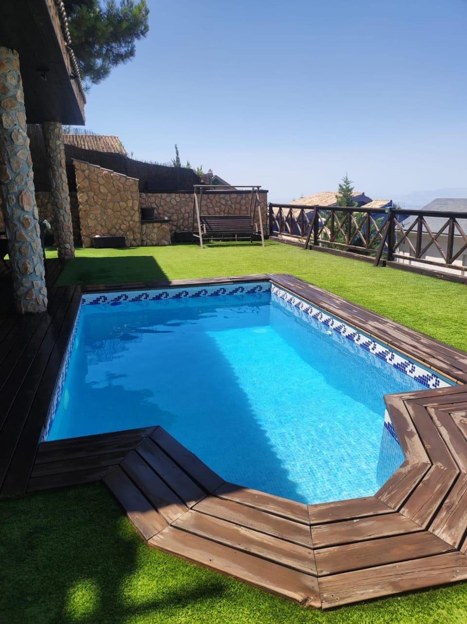 Natural landscape, Swimming pool