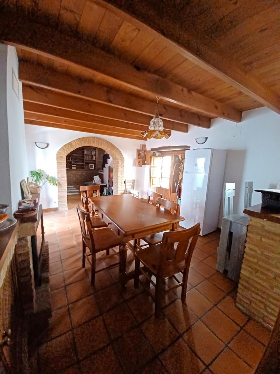 Kitchen or kitchenette, Dining area, flat iron, minibar