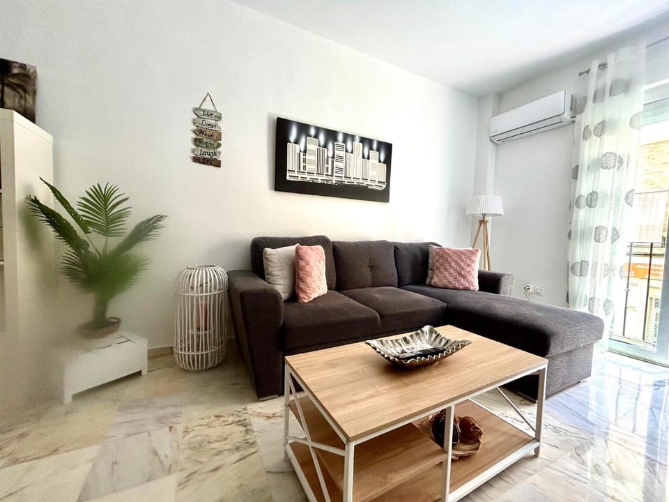 Living room, air conditioner