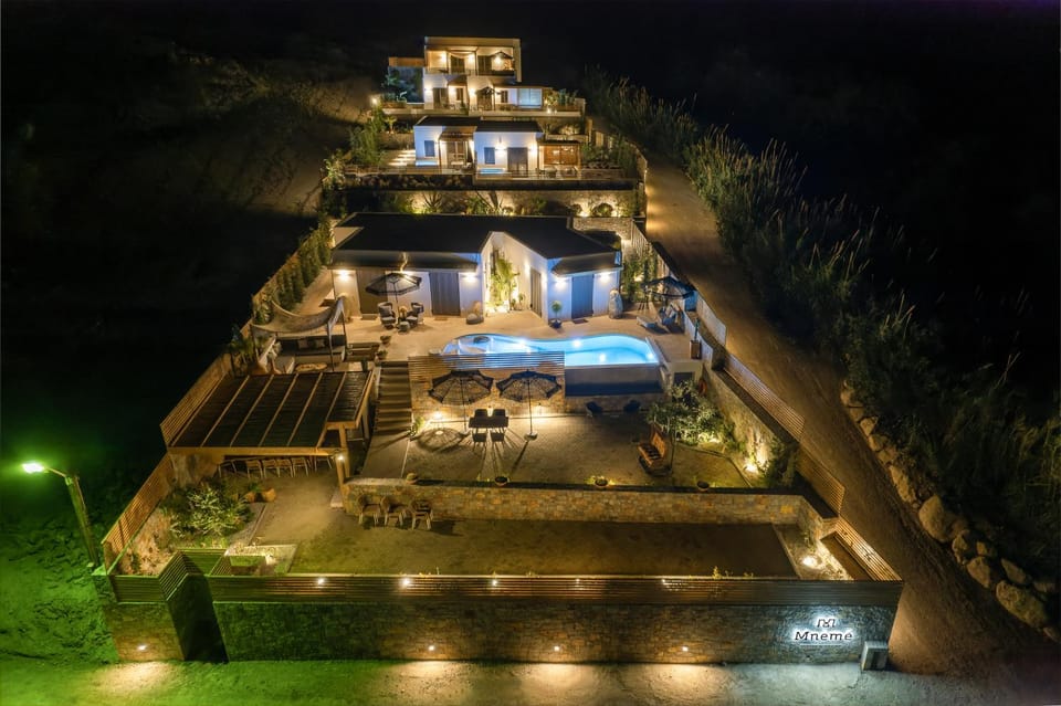 Property building, Night, Natural landscape