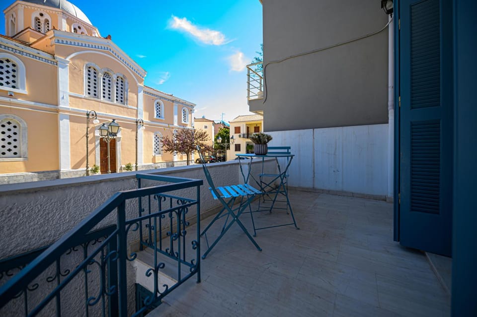Property building, Patio, Day, View (from property/room), Balcony/Terrace
