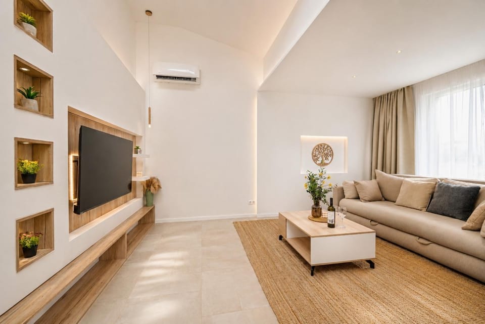 TV and multimedia, Living room, Decorative detail, air conditioner