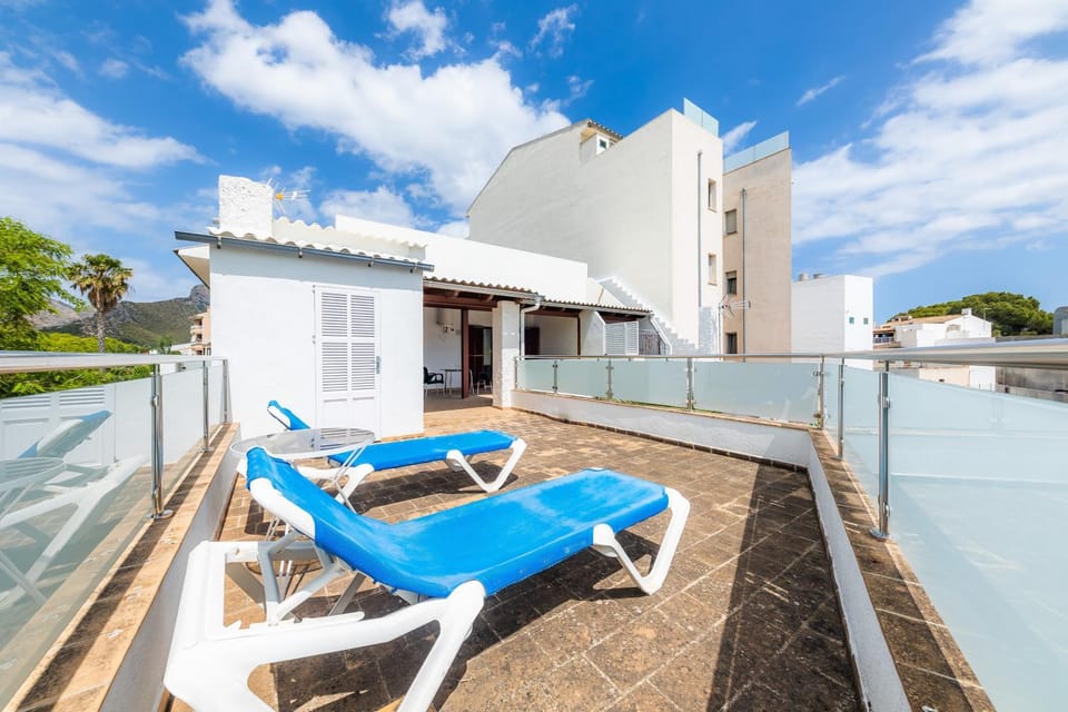 Property building, Living room, Swimming pool