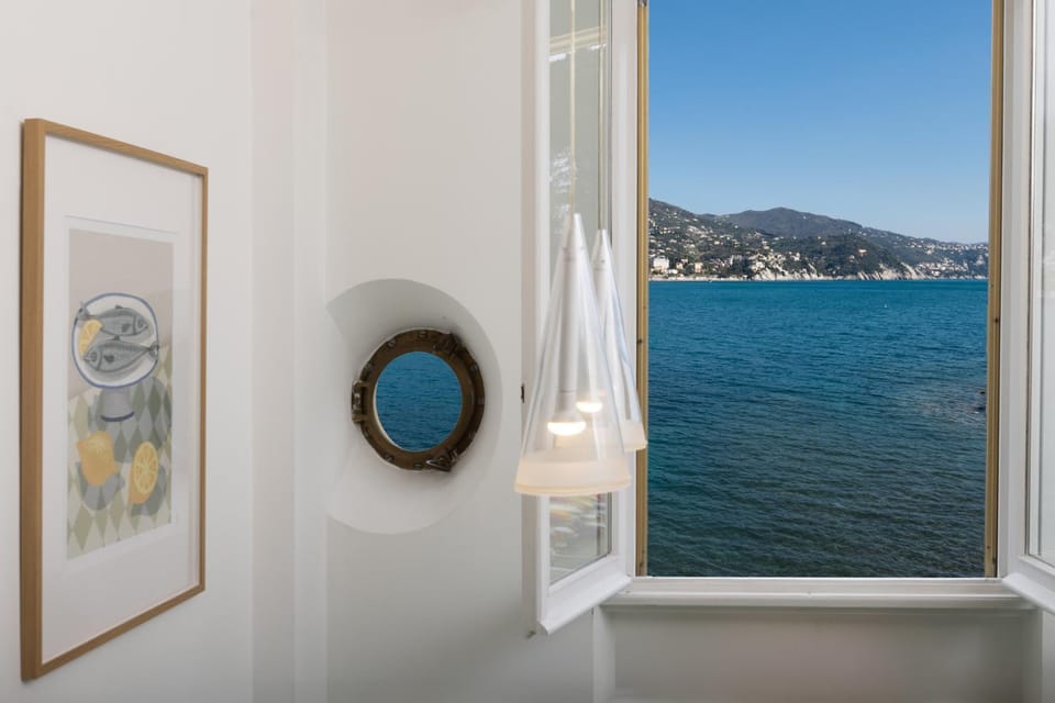 Natural landscape, Living room, Sea view