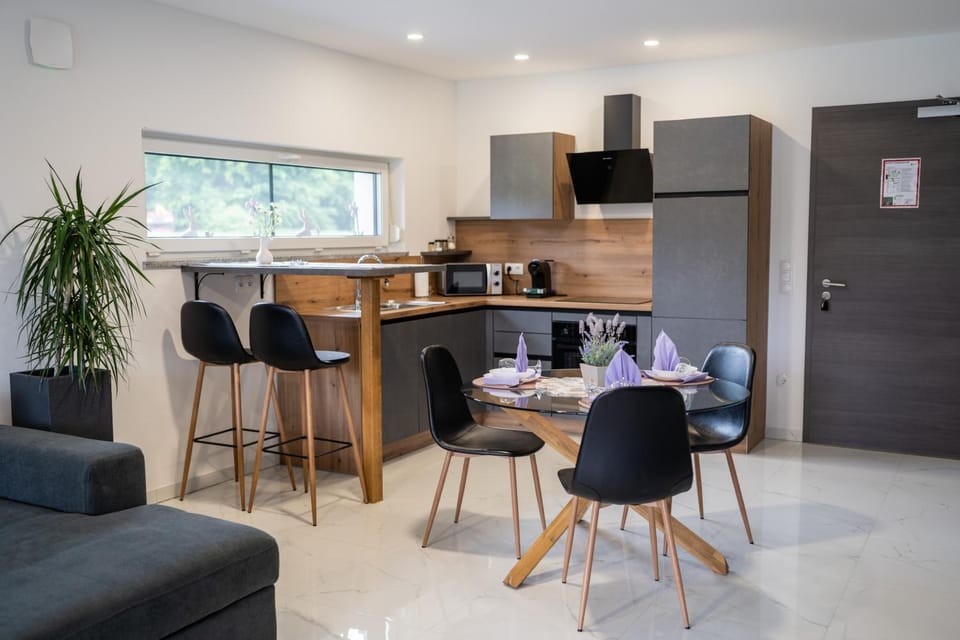 Kitchen or kitchenette, Dining area