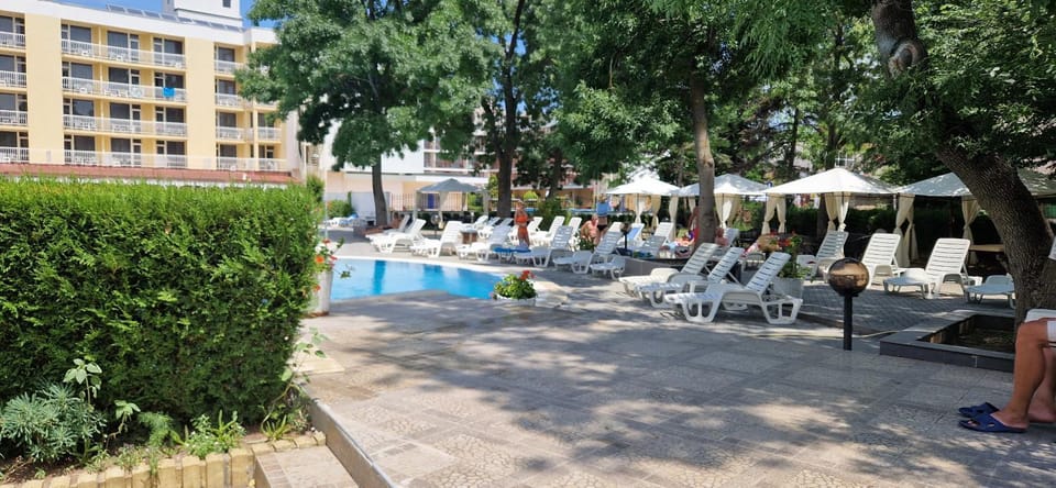 Property building, Patio