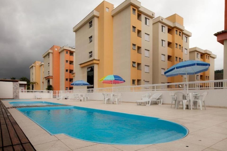 Property building, Pool view, Swimming pool, sunbed