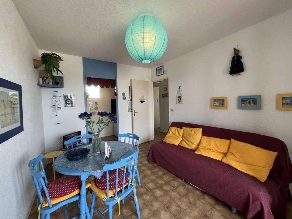 T2 avec piscine, parking, animaux admis - Proche plage Saint-Cyprien - FR-1-106-84 Apartment in Saint-Cyprien