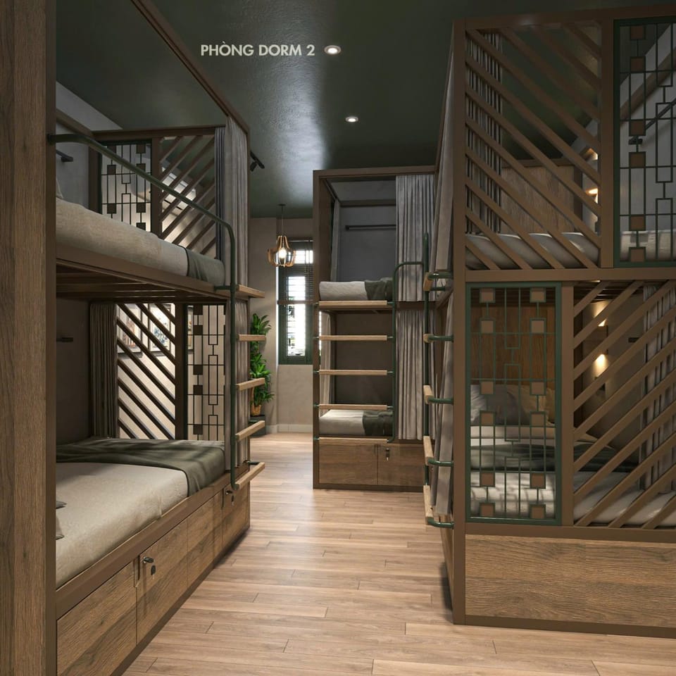 Photo of the whole room, bunk bed