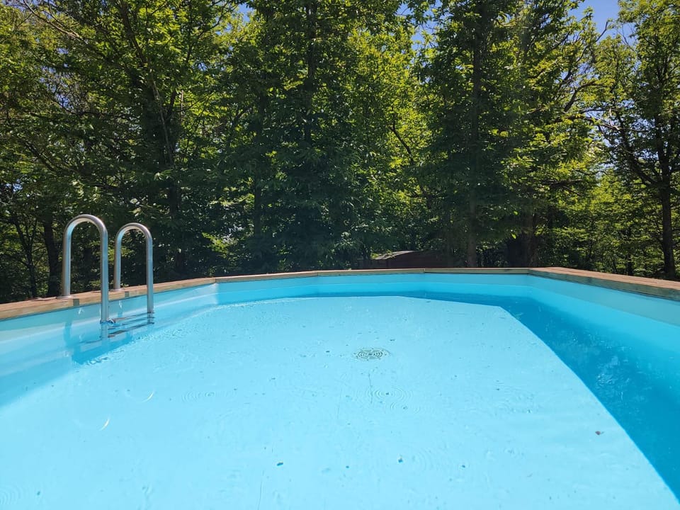 Gite la bleuet avec piscine Campground/ 
RV Resort in Auvergne-Rhône-Alpes