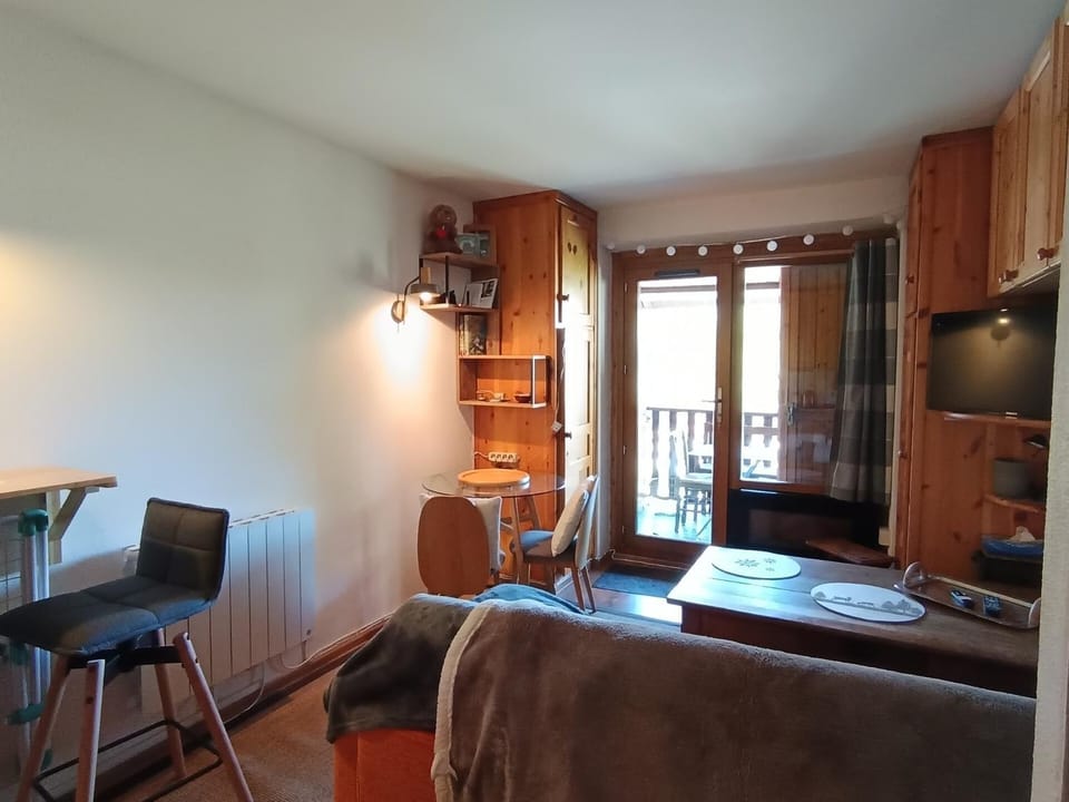 Résidence Le Sommet - Studio cosy avec terrase et jardinet pour 2 personne + wifi MAE-2984 Apartment in Montgenèvre
