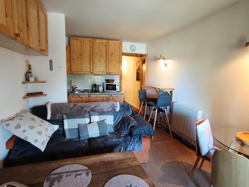 Résidence Le Sommet - Studio cosy avec terrase et jardinet pour 2 personne + wifi MAE-2984 Apartment in Montgenèvre