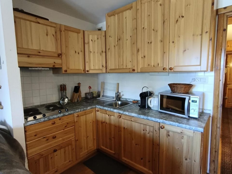 Résidence Le Sommet - Studio cosy avec terrase et jardinet pour 2 personne + wifi MAE-2984 Apartment in Montgenèvre