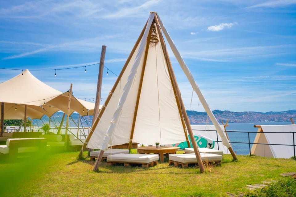 Kampaoh Ría de Vigo Luxury tent in O Morrazo