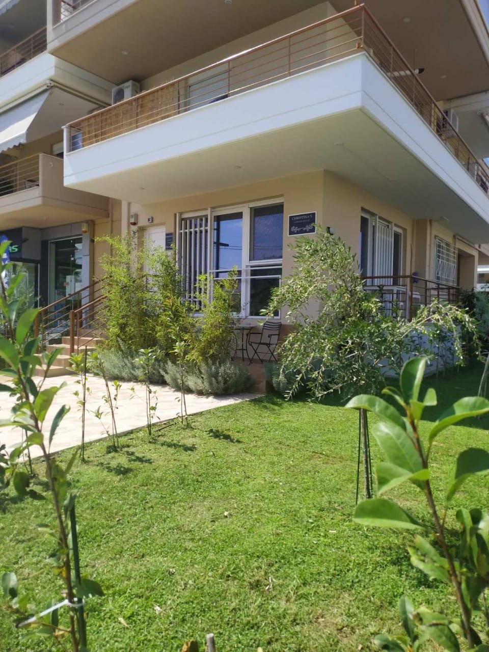 Property building, Garden, Garden view