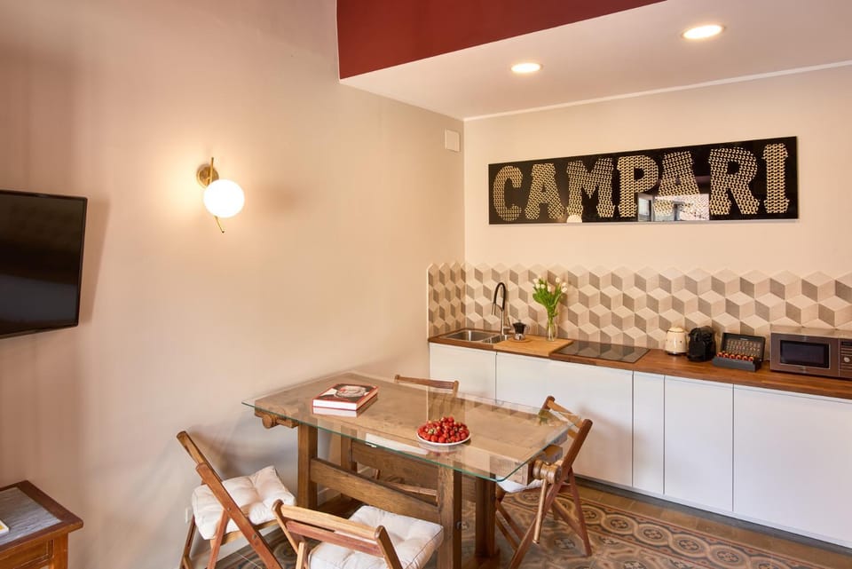 TV and multimedia, Kitchen or kitchenette, Seating area, Dining area, minibar