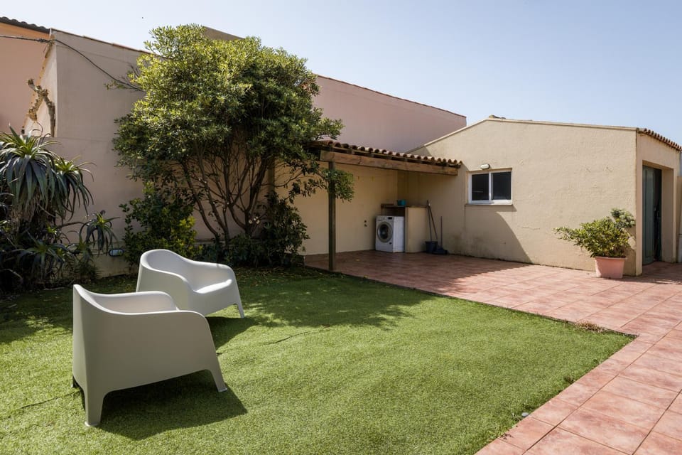 Patio, Garden, Balcony/Terrace, washing machine