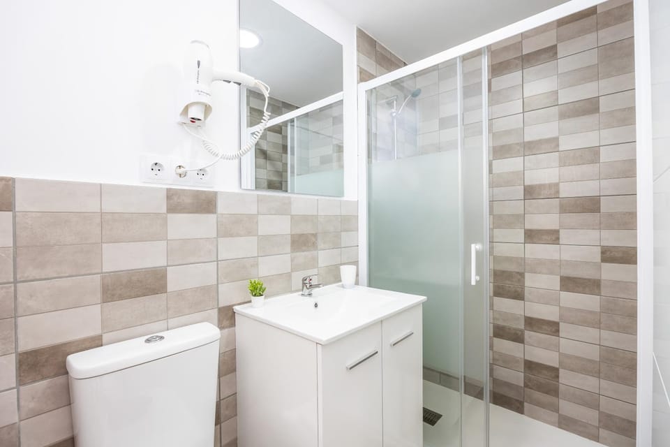 Bathroom, Living room
