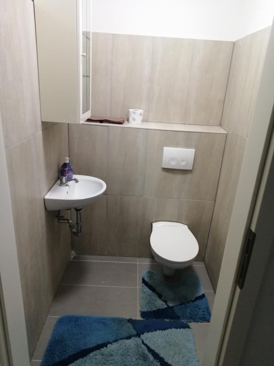 Toilet, Bathroom, towels