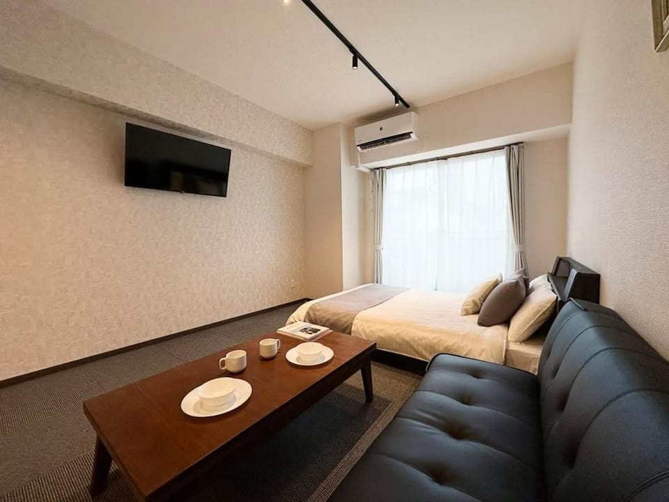 Nagomi by b hotel - Cozy 1BR Apartment with Balcony for 3Ppl Apartment in Hiroshima