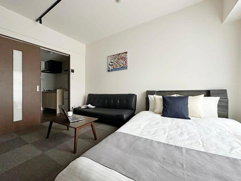 Nagomi by b hotel - Well-Furnished with balcony Apt for 3 Ppl Apartment in Hiroshima