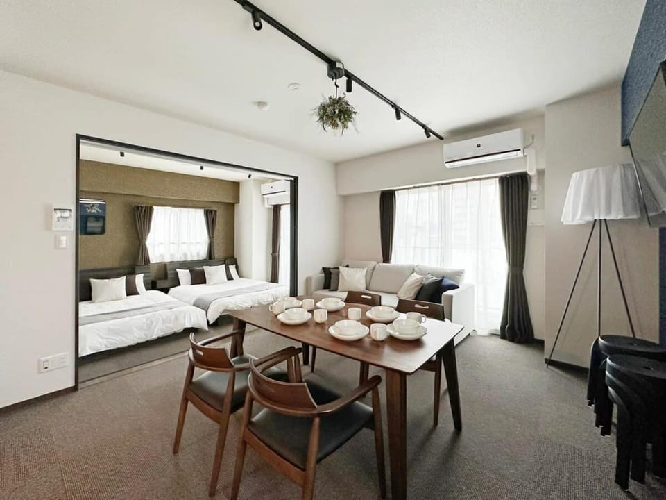Nagomi by b hotel - Large 2BR Apt City Center for 10 Ppl Apartment in Hiroshima