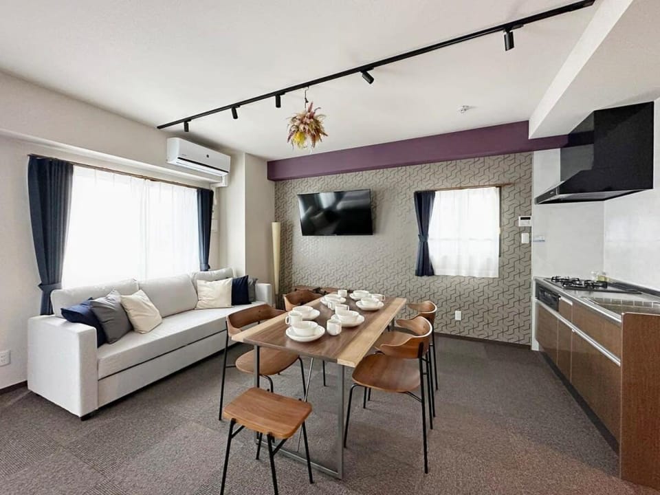 Nagomi by b hotel - 1 BR Apt on the 9th flr with City view for 10 Ppl Apartment in Hiroshima