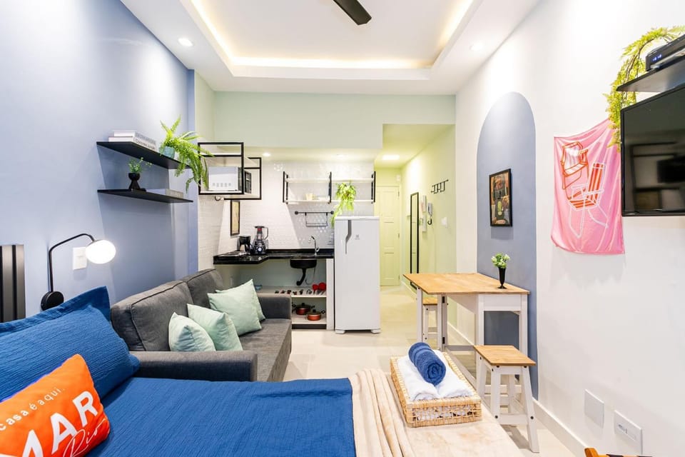 Flat 300m from Copacabana Beach | PJ 335/603 Apartment in Rio de Janeiro