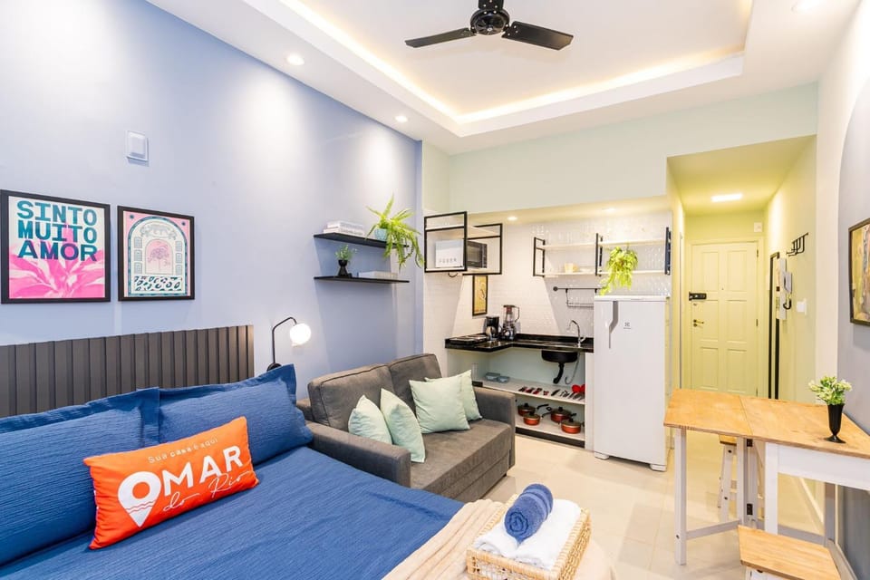 Flat 300m from Copacabana Beach | PJ 335/603 Apartment in Rio de Janeiro